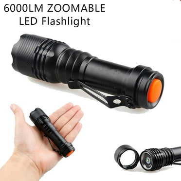 7000LM Q5 AA/14500 3Mode ZOOM LED Super Bright Flashlight MINI Police Torch